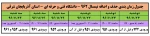 جدول حذف و اضافه نیمسال دوم 9602 سالتحصیلی  97-96 استان آذربایجانشرقی 2